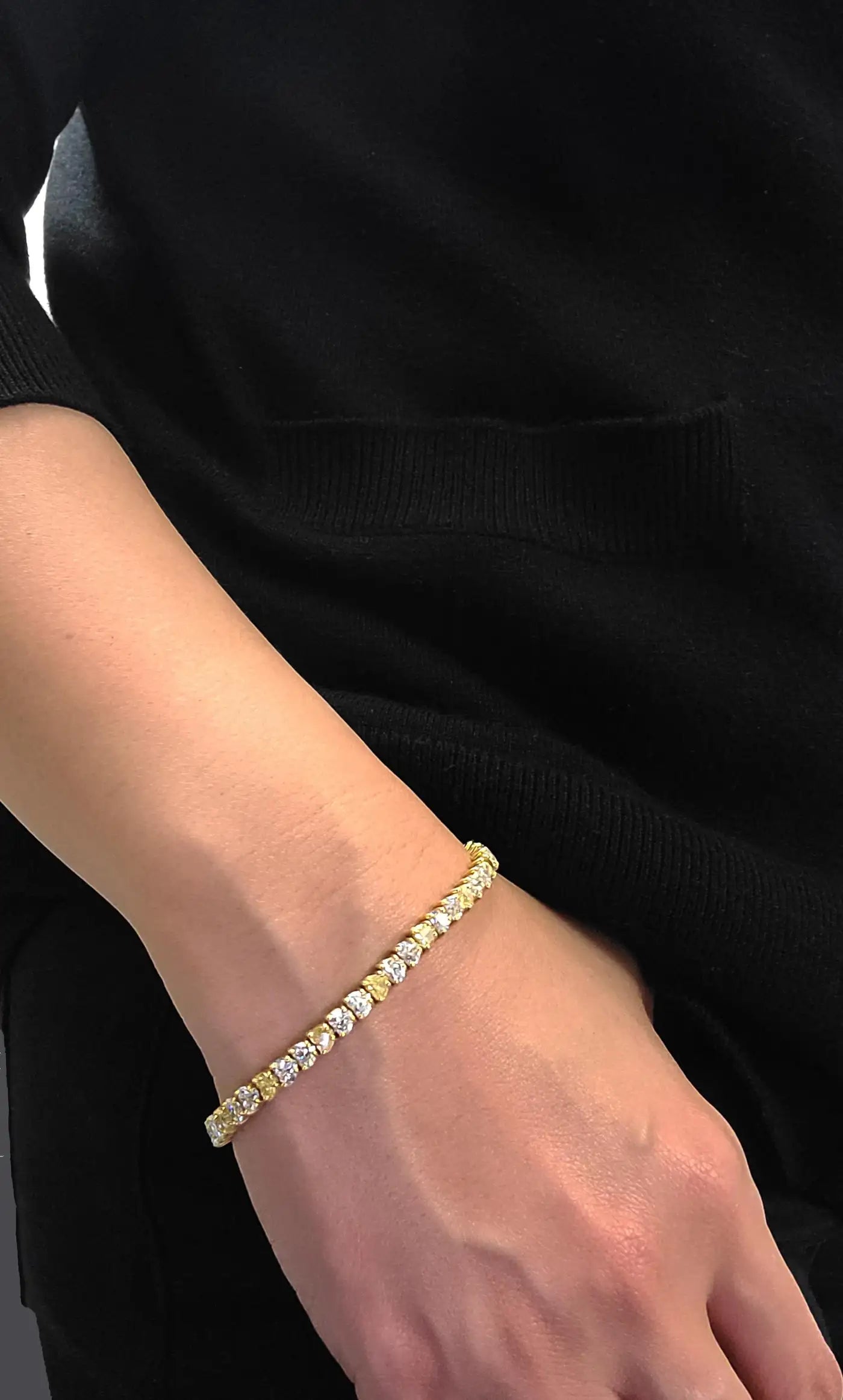 Heart Shape Diamond Bracelet
