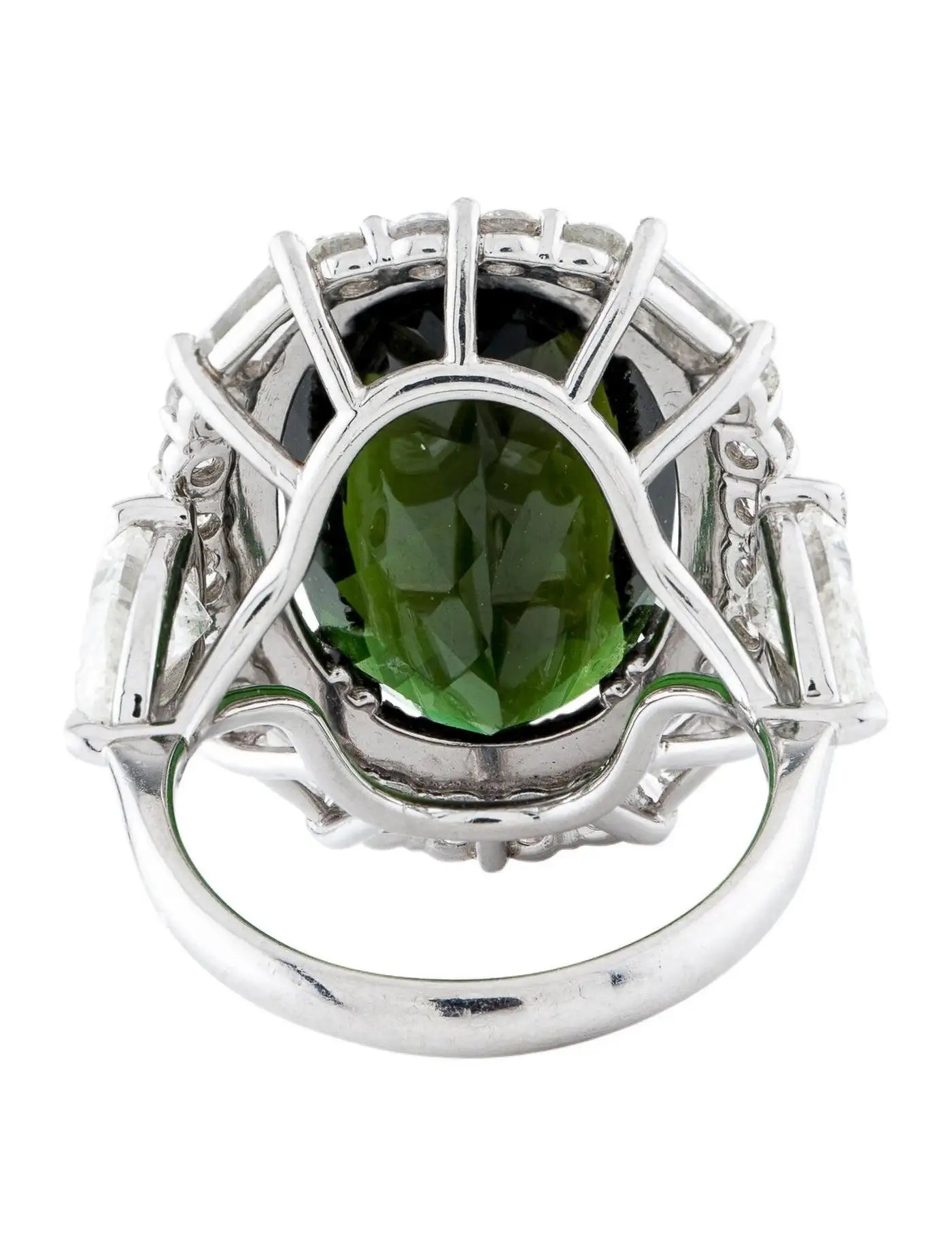 Tourmaline & Diamond Ring