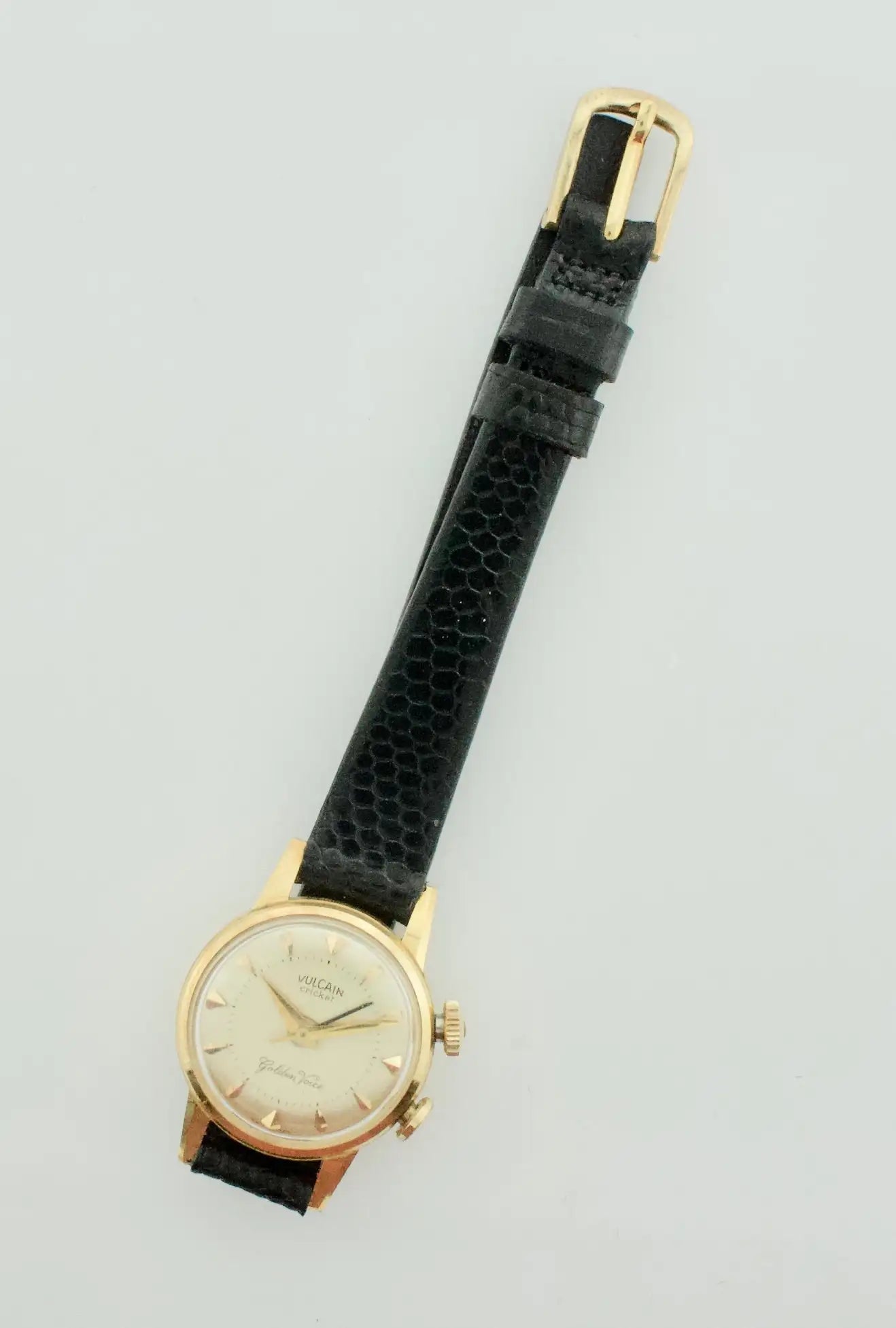 18k Vulcain Alarm Watch, Circa 1950's