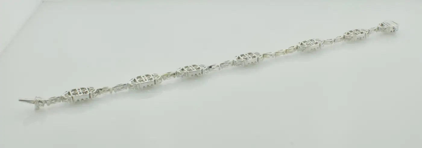 Diamond Bracelet by "Greg Ruth" in 18k White Gold