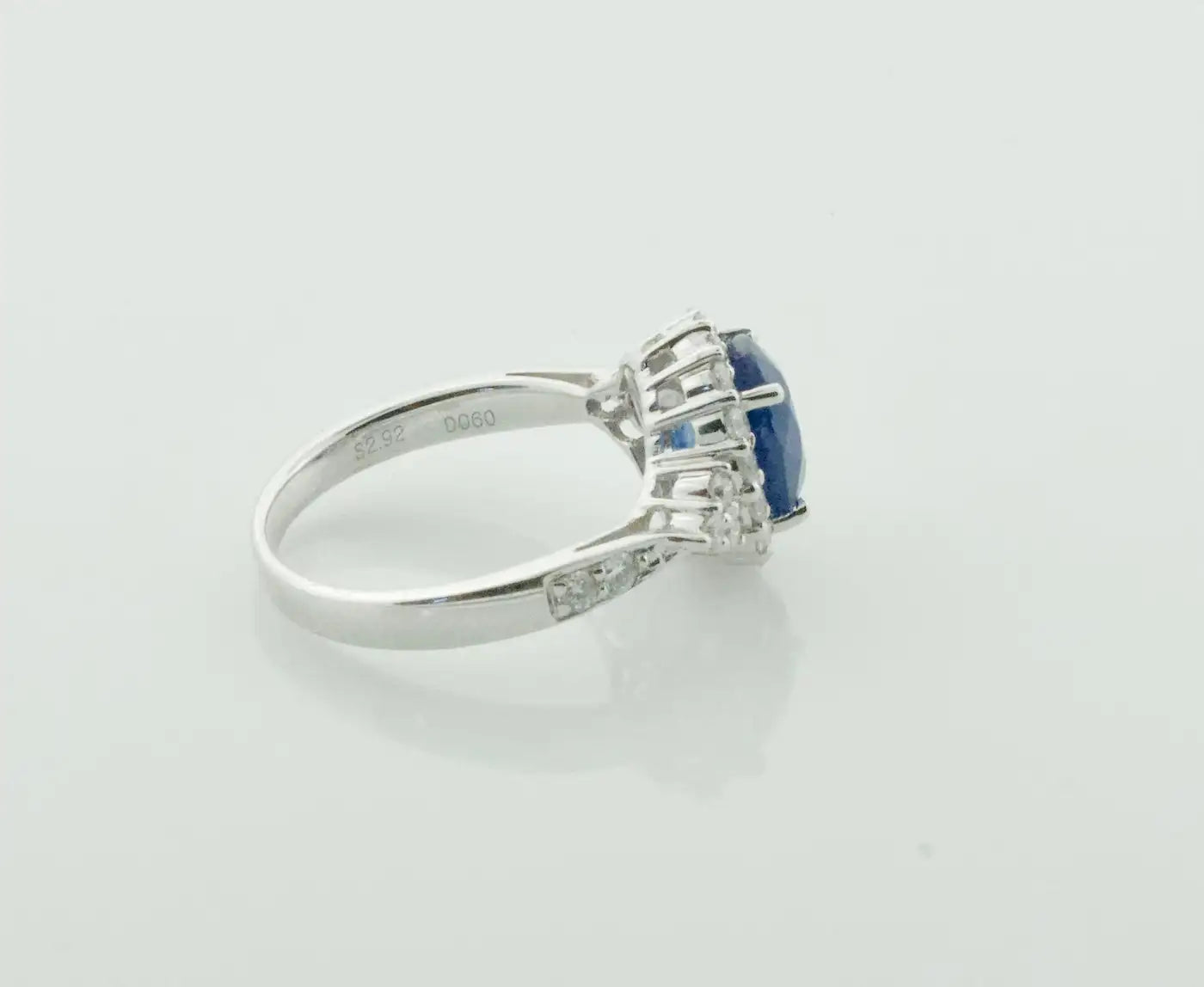 Sapphire and Diamond Ring