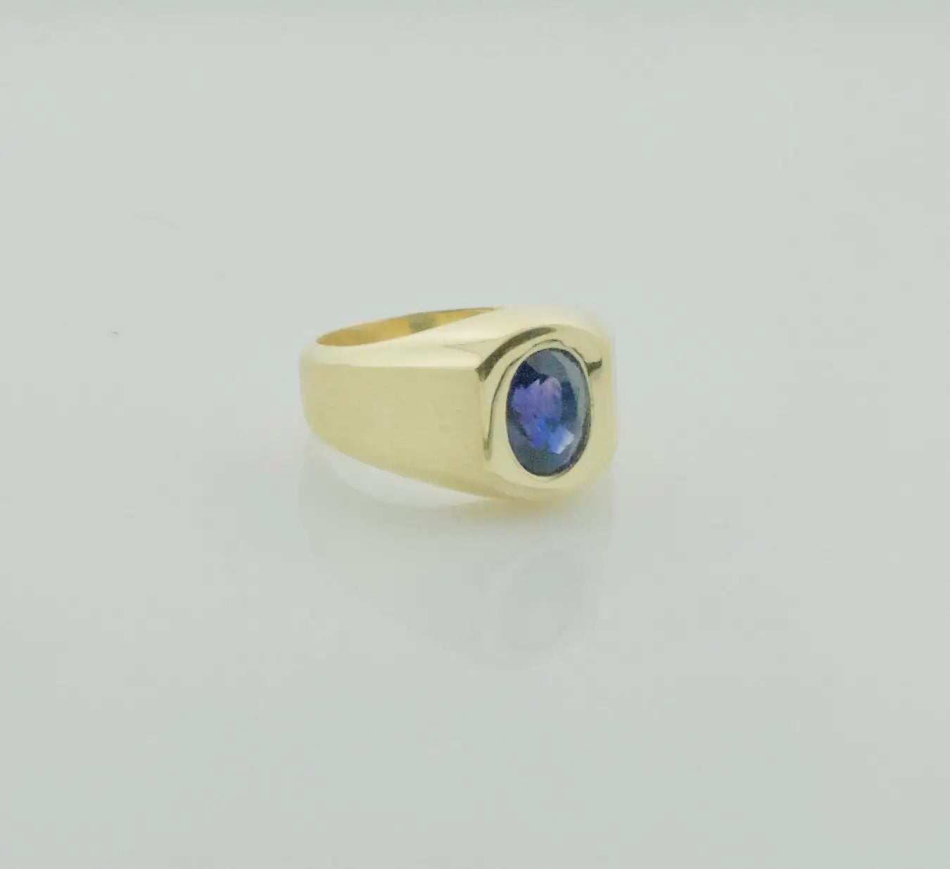 Classic Sapphire Pinky Ring