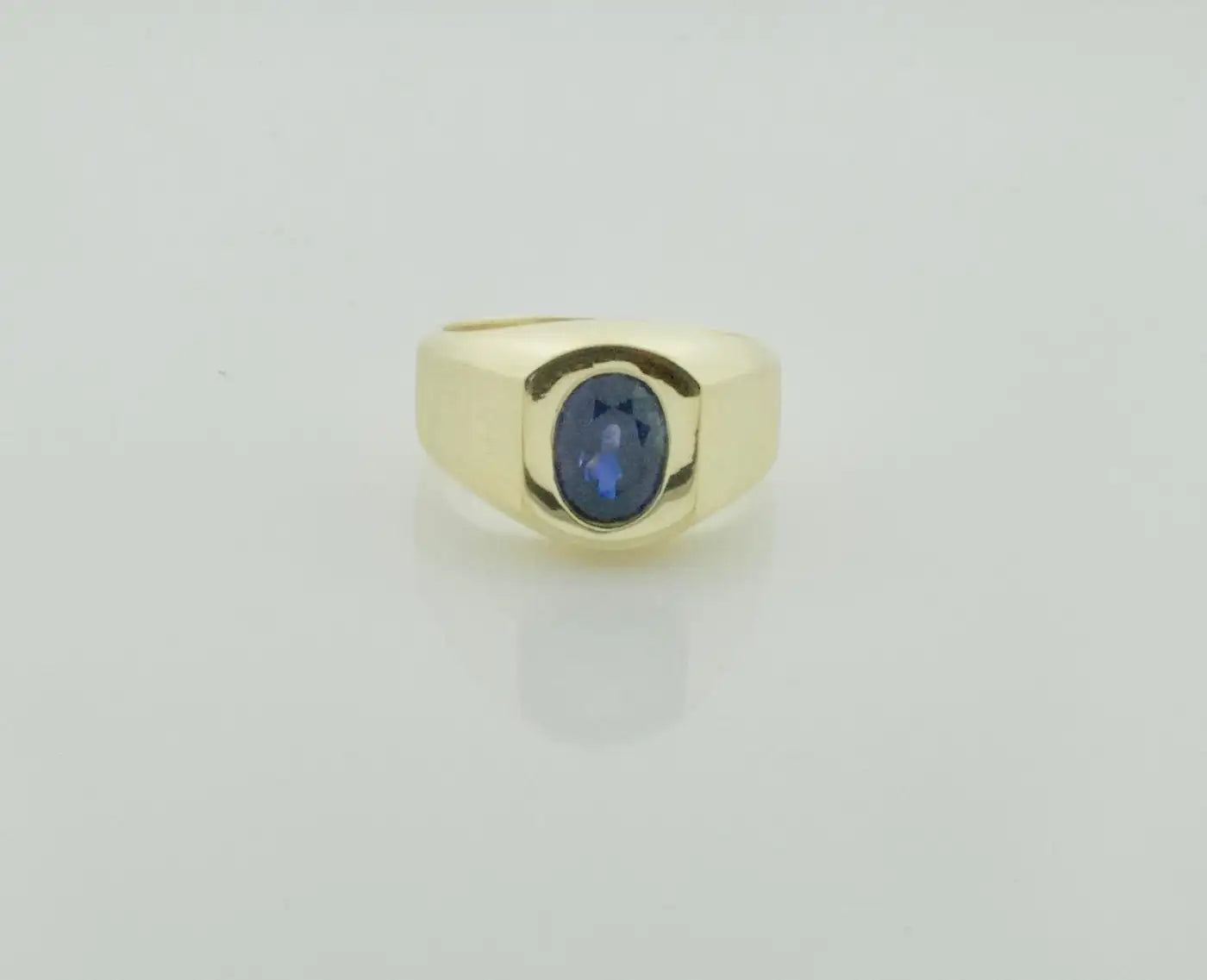 Classic Sapphire Pinky Ring