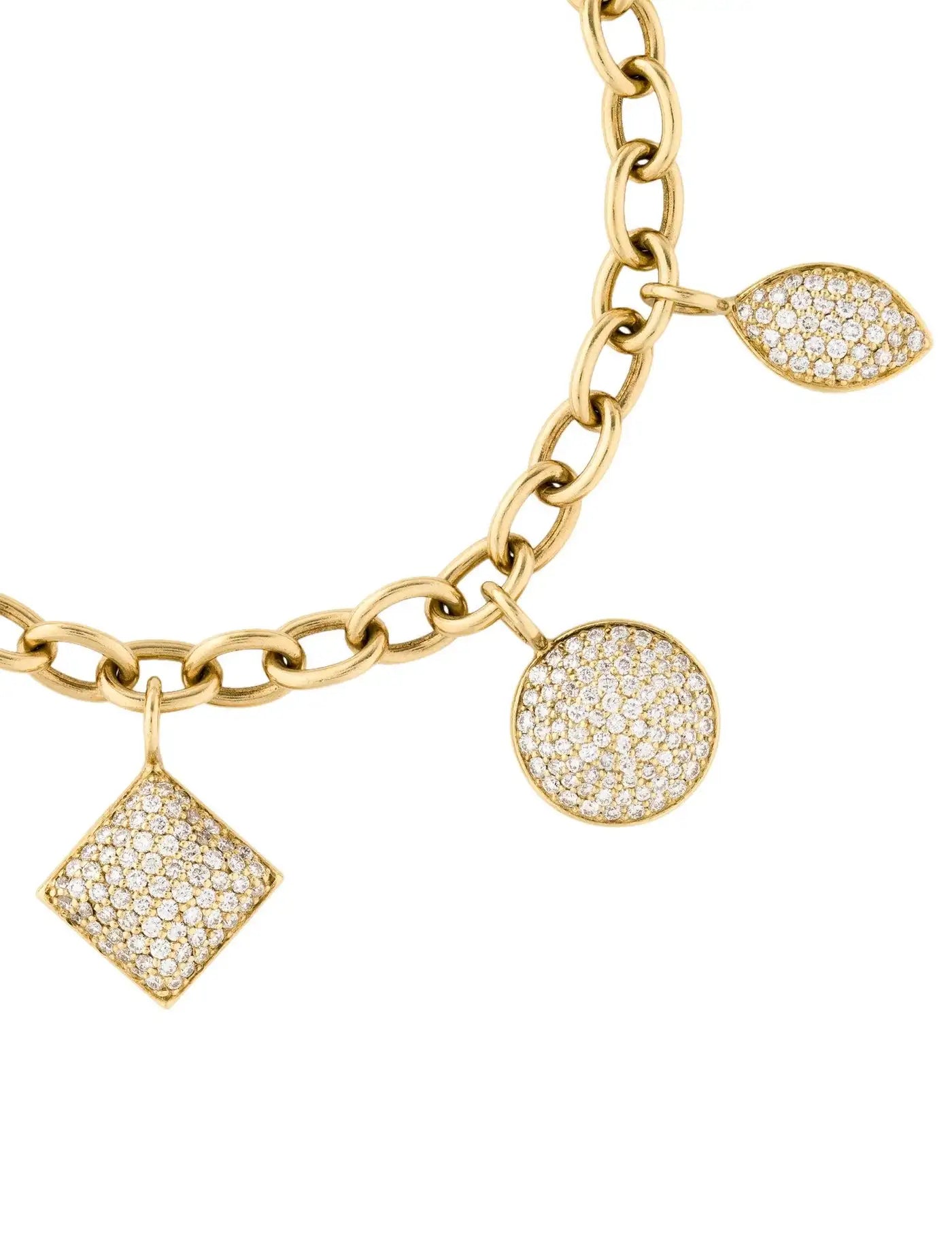 Yellow Gold Charm Bracelet