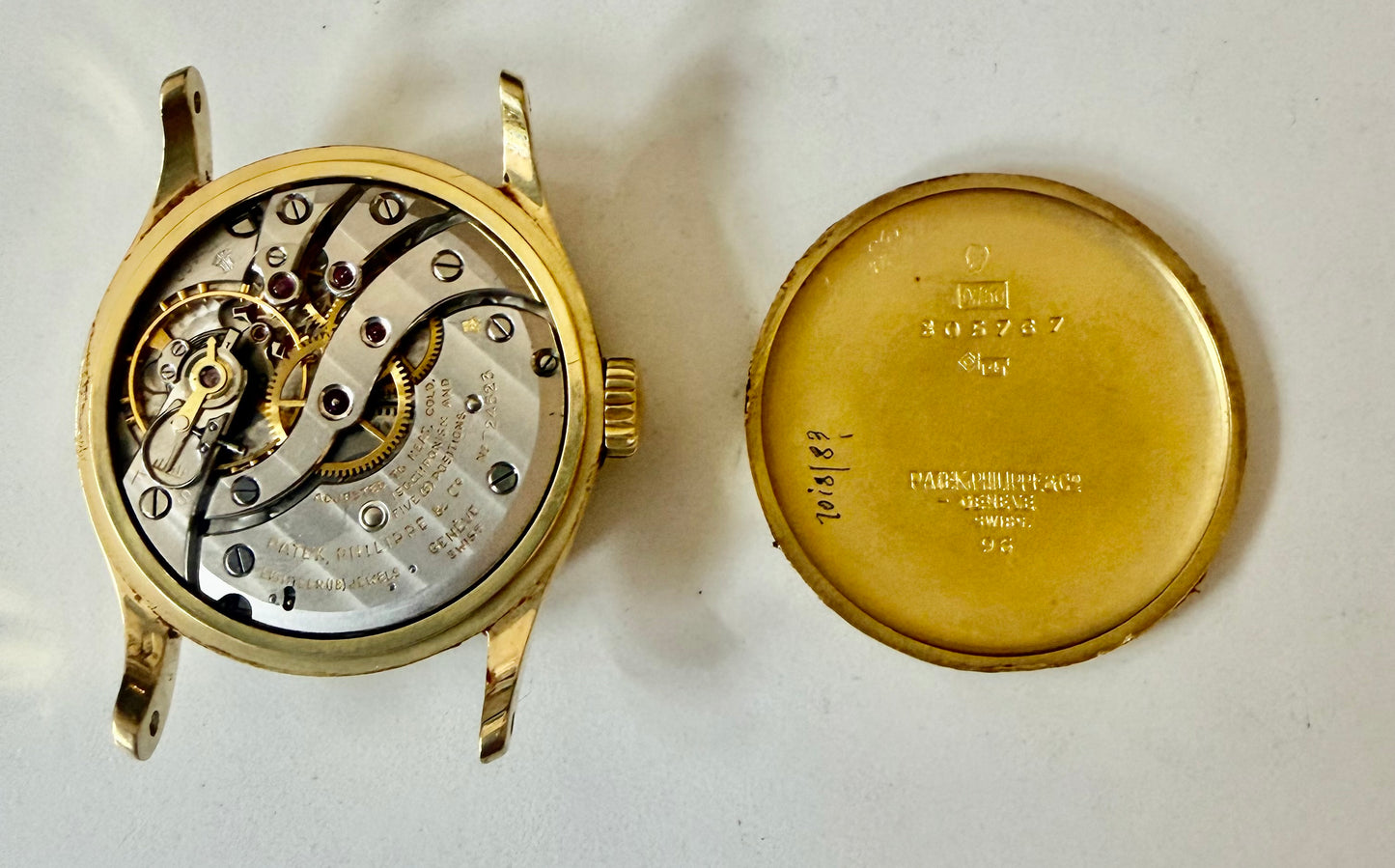 Exceptional Vintage Patek Philippe Wristwatch, Retailed by Gübelin