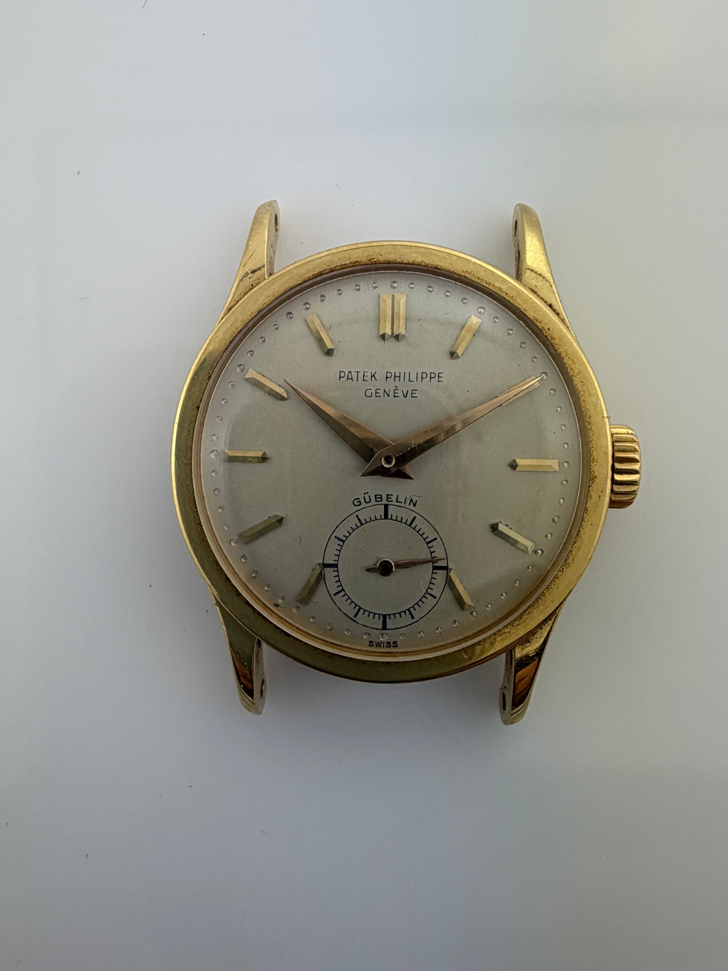 Exceptional Vintage Patek Philippe Wristwatch, Retailed by Gübelin